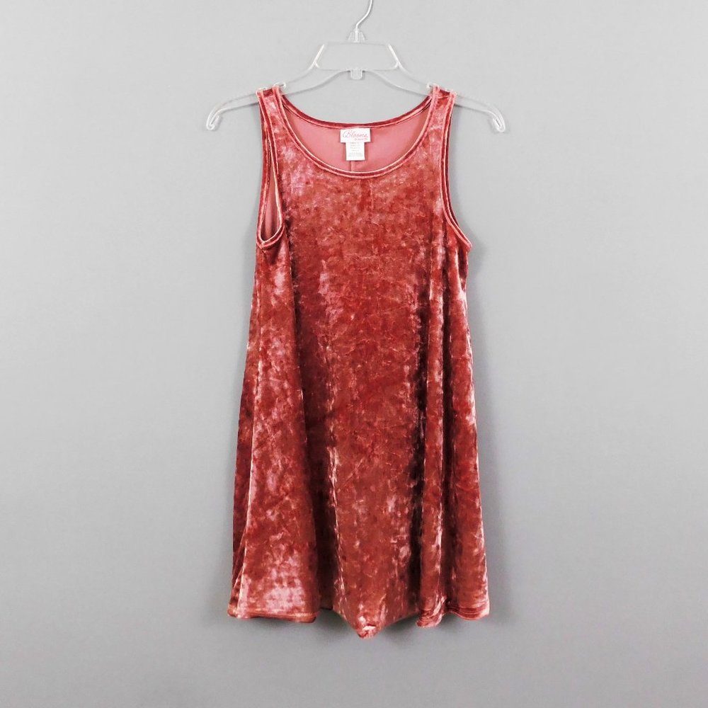 Bloome Girl Dress Pink‎ Velvet 12